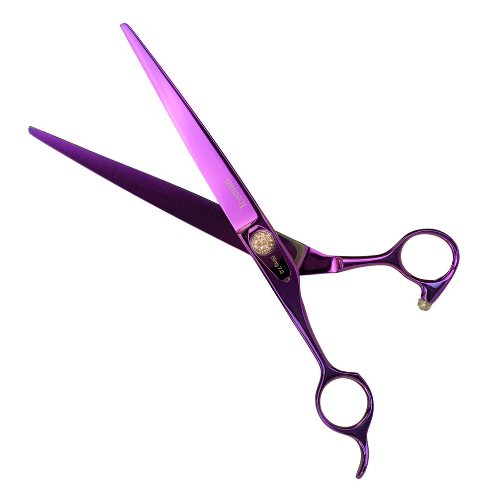 pink left handed scissors