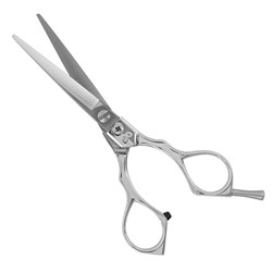 Iceman 6.5 Cool Blue Scissors - Hand Honed Blades - Home Hairdresser