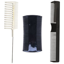 <span style="color: #5c5a58; font-size: 12px;">Home Hairdresser's selection of <strong>speciality combs</strong> includes combs for highlighting and foiling hair with colour, combs with razors which are ideal for men&rsquo;s haircuts and lice combs. As the Australian authorized stockist for all brands we carry. More</span><span style="color: #5c5a58; font-size: 12px;">&nbsp;in&nbsp;</span><a href="/hair-brushes-and-combs" title="Hair brushes and combs" style="font-size: 12px;">Hair brushes and combs</a><span style="color: #5c5a58; font-size: 12px;">.</span>