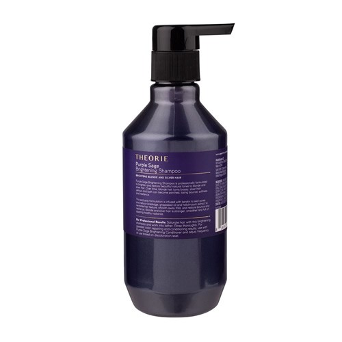 Theorie Purple Sage Brightening Shampoo - Home Hairdresser