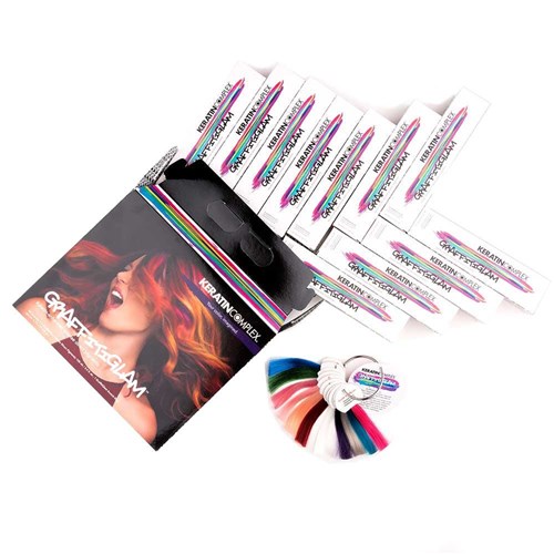 Keratin Complex GraffitiGlam Hair Colour Try Me Kit Home Hairdresser