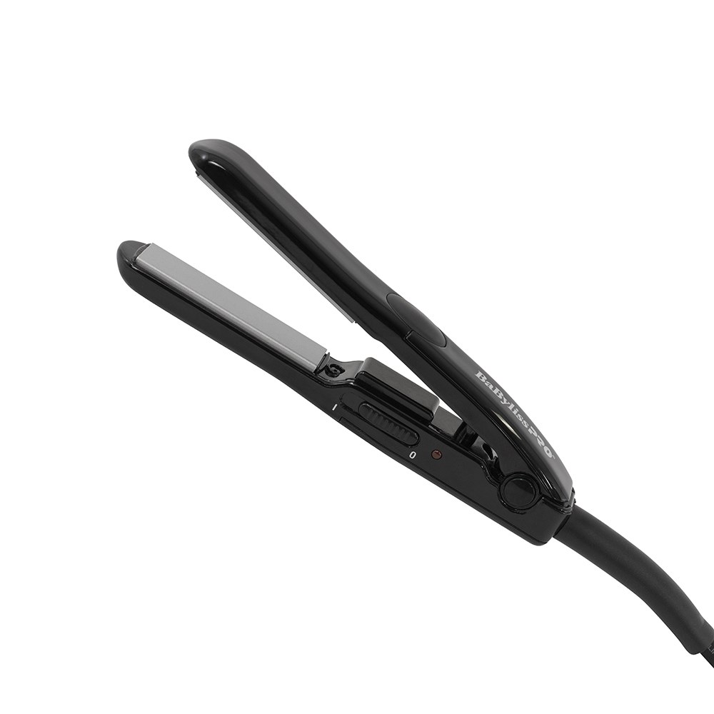 BaBylissPRO Ceramic Titanium Travel Hair Straightener - Home Hairdresser